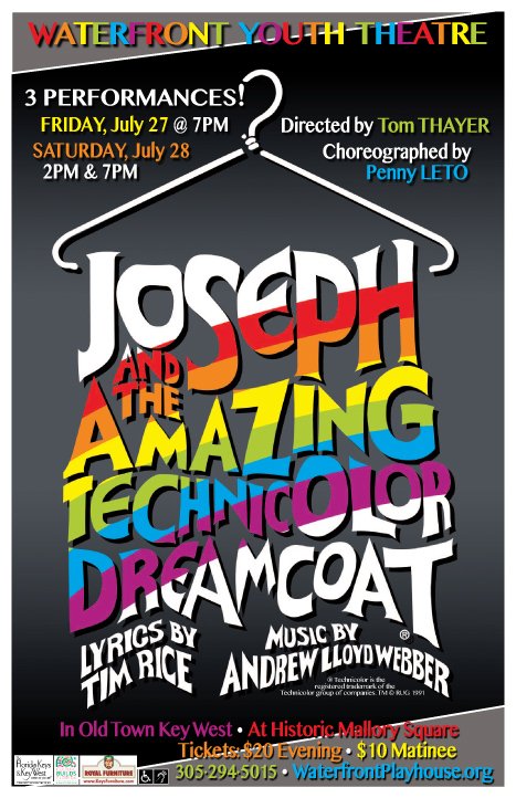Joseph and The Amazing Technicolor Dreamcoat Waterfront Playhouse